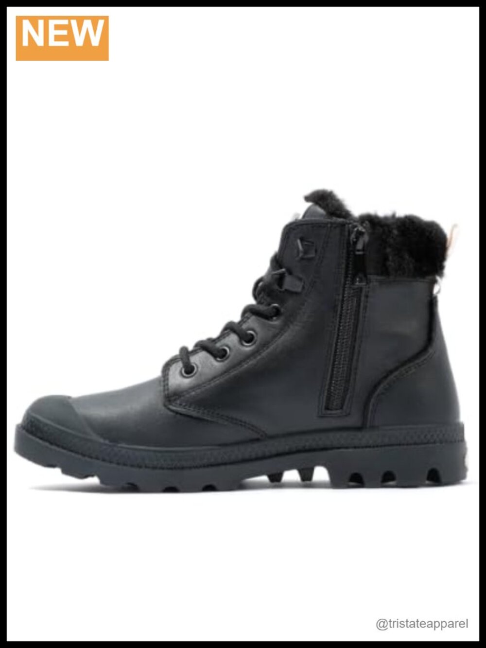 Womens Pampa Hi Snow Warm Winter Ankle Boots Fur Lined Leather Lace Up